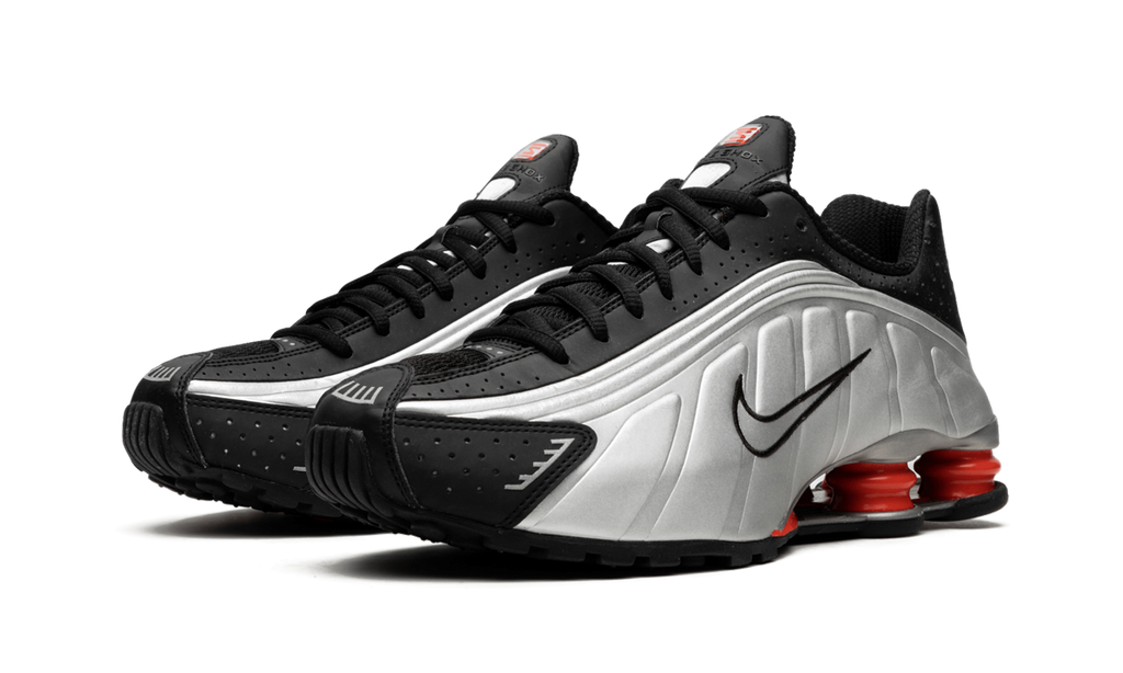 Nike Shox R4 Black Metallic Silver (2018/2024) 3