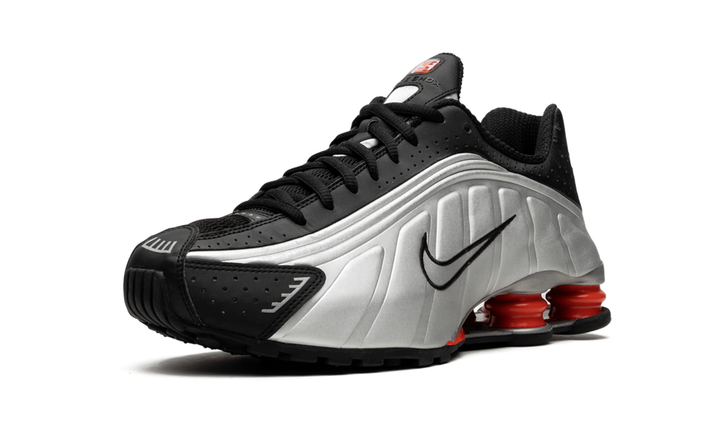 Nike Shox R4 Black Metallic Silver (2018/2024) 5