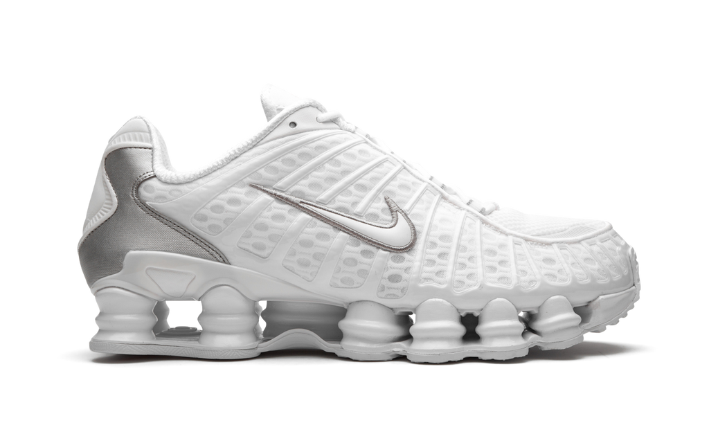 Nike Shox TL White Metallic Silver 7