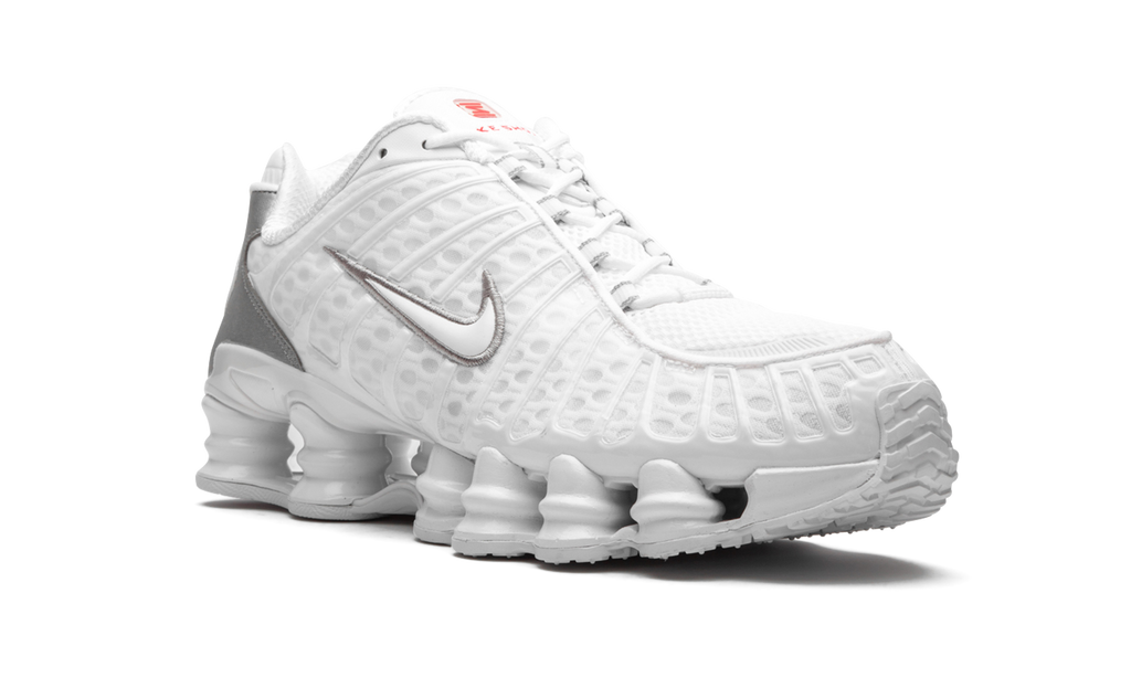 Nike Shox TL White Metallic Silver 8