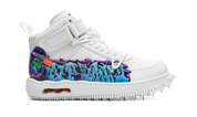 Off-White x Nike Air Force 1 Mid Graffiti White 7