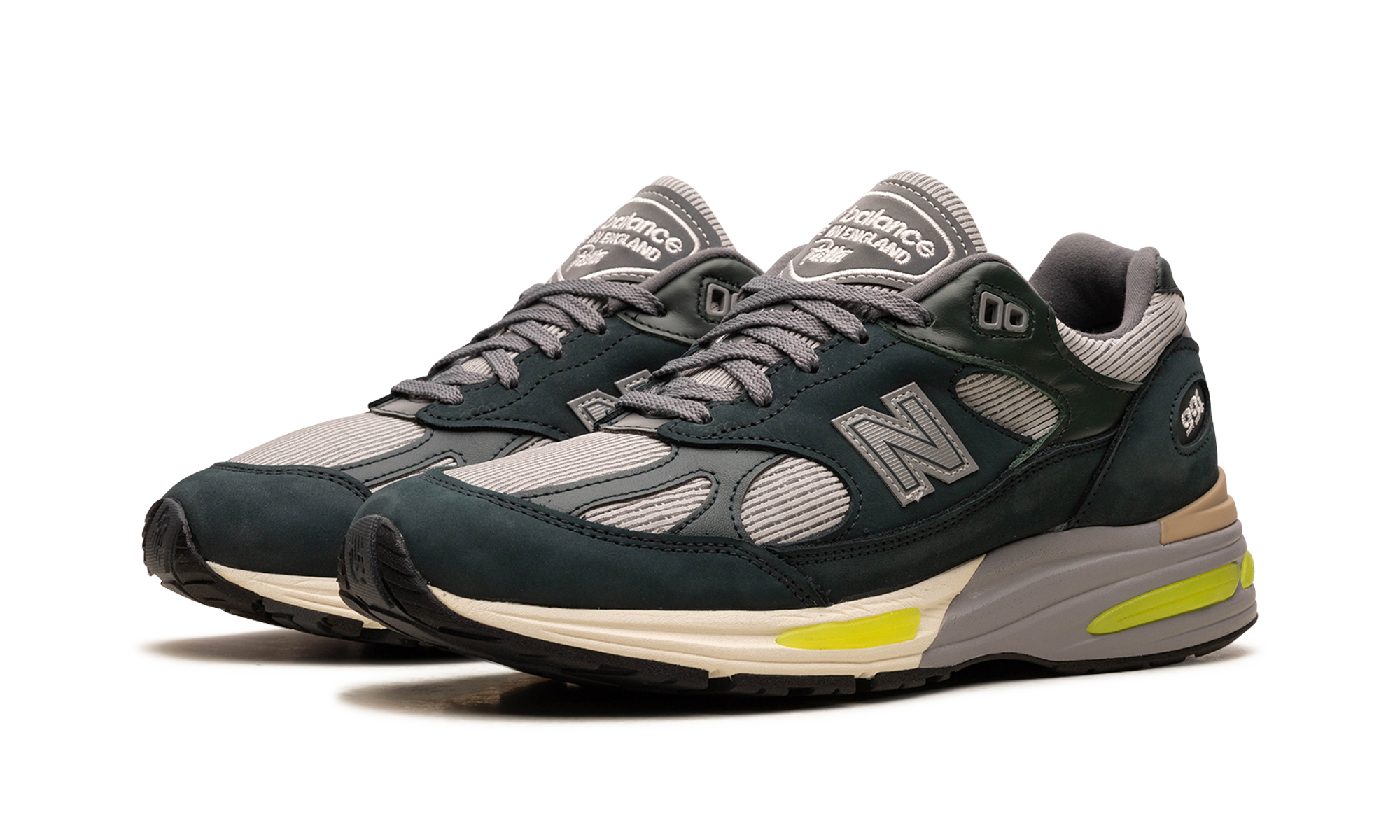 Patta x New Balance 991v2 Sea Moss 3