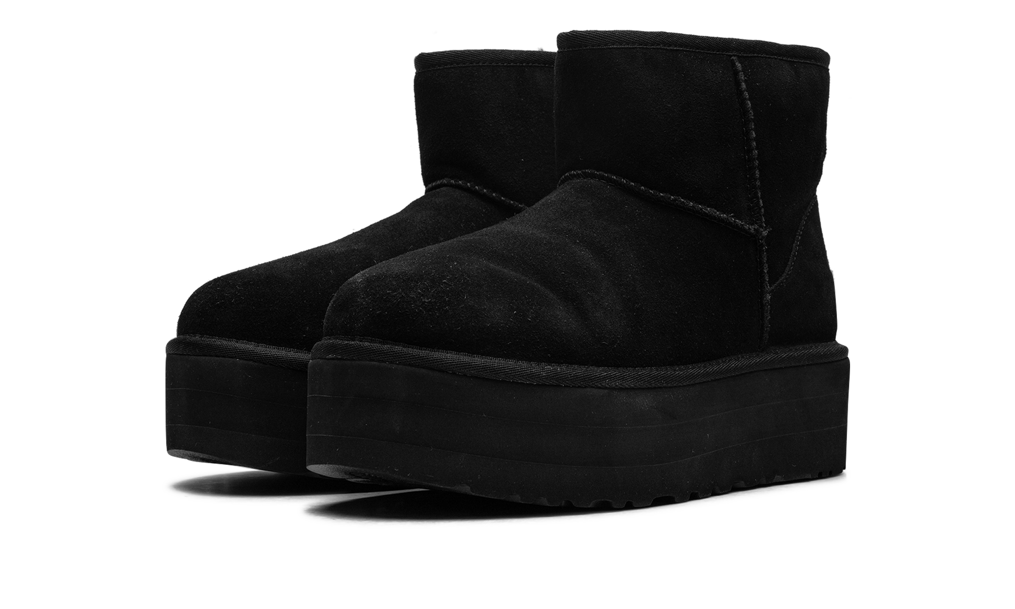 UGG Classic Mini Platform Boot Black (W) 3