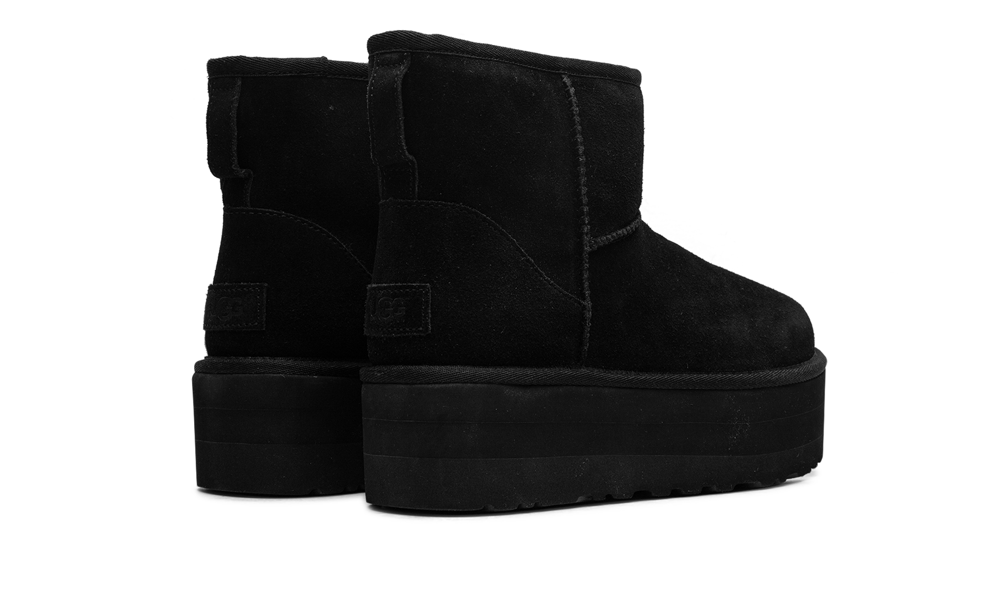 UGG Classic Mini Platform Boot Black (W) 4