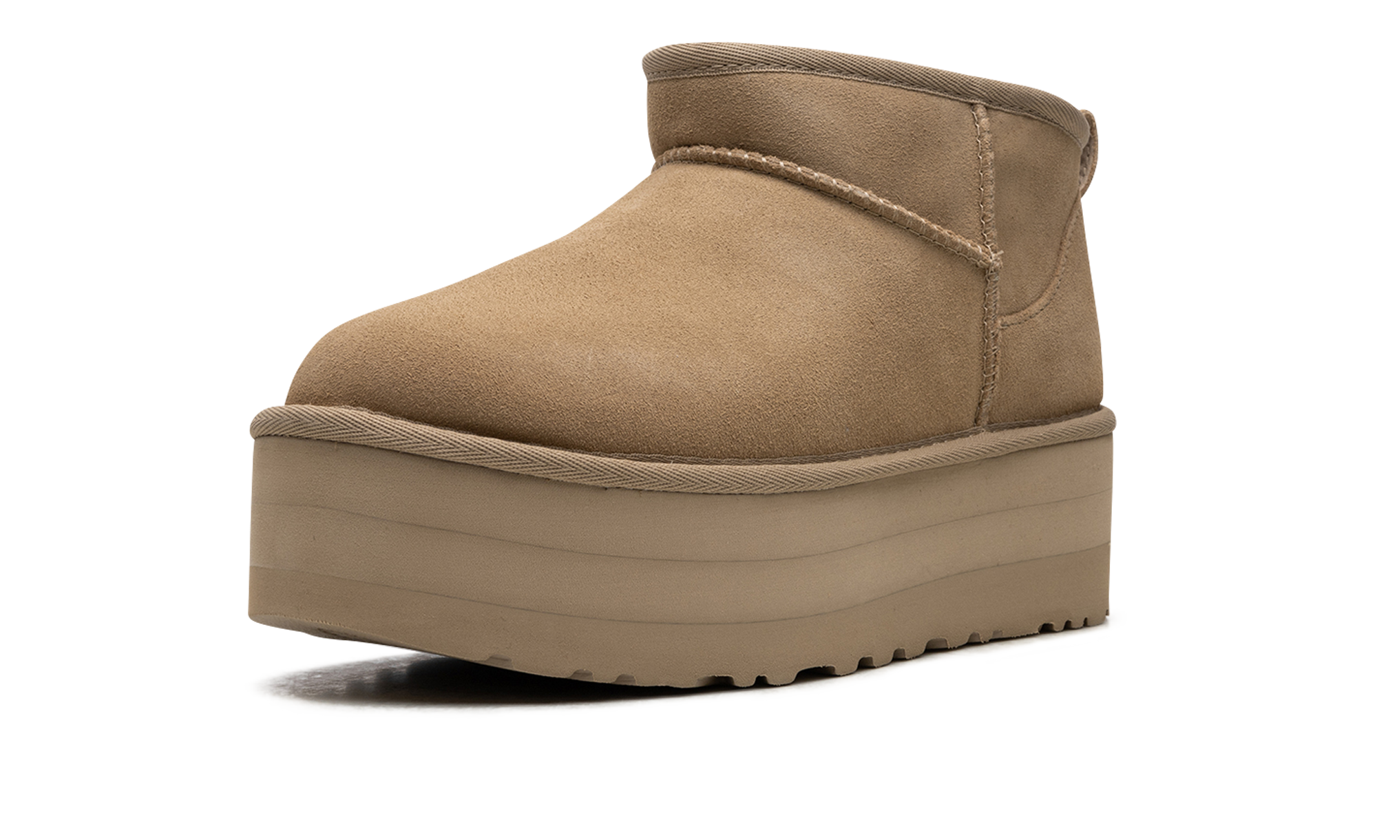 UGG Classic Ultra Mini Platform Boot Mustard Seed 5