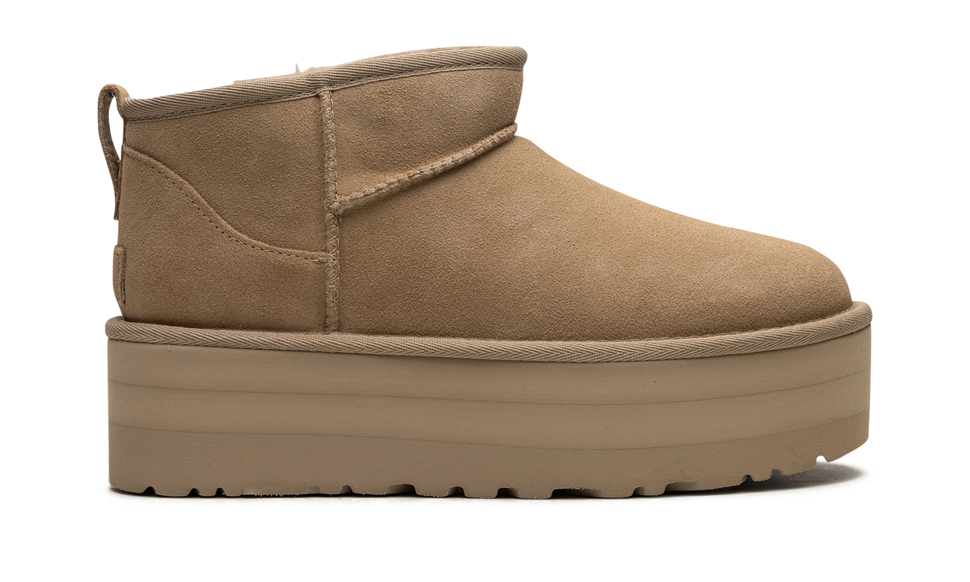 UGG Classic Ultra Mini Platform Boot Mustard Seed 7