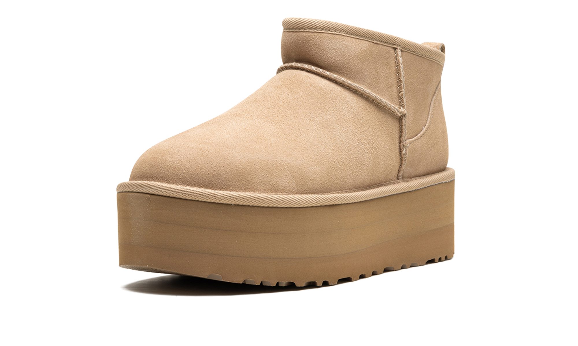 UGG Classic Ultra Mini Platform Boot Sand 5