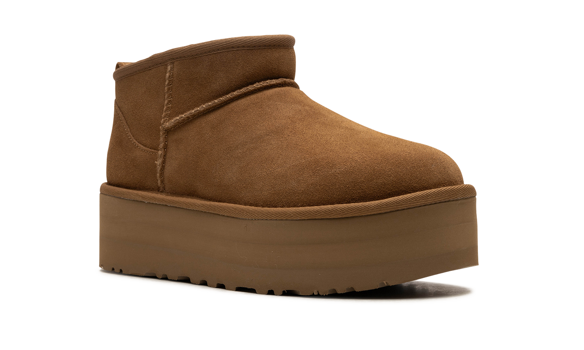 UGG Classic Ultra Mini Platform Chestnut 2