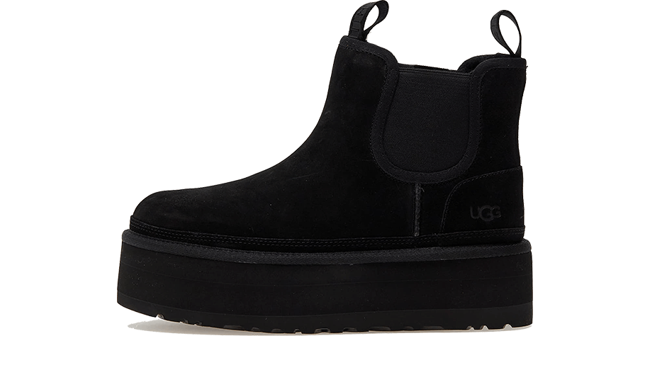 UGG Neumel Platform Chelsea Boot Black 1