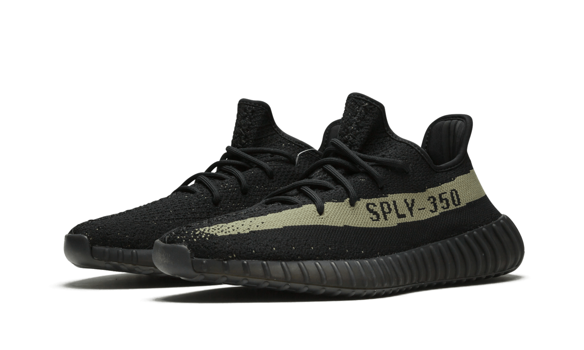 Yeezy Boost 350 V2 Core Black Green 3