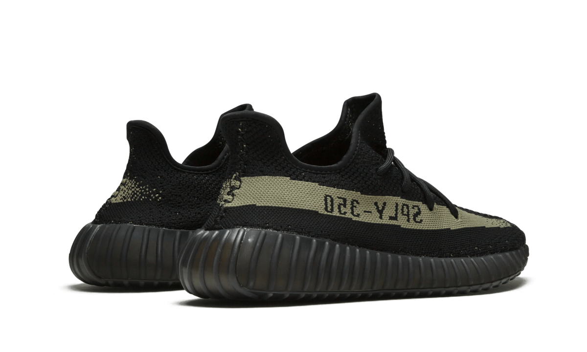 Yeezy Boost 350 V2 Core Black Green 4