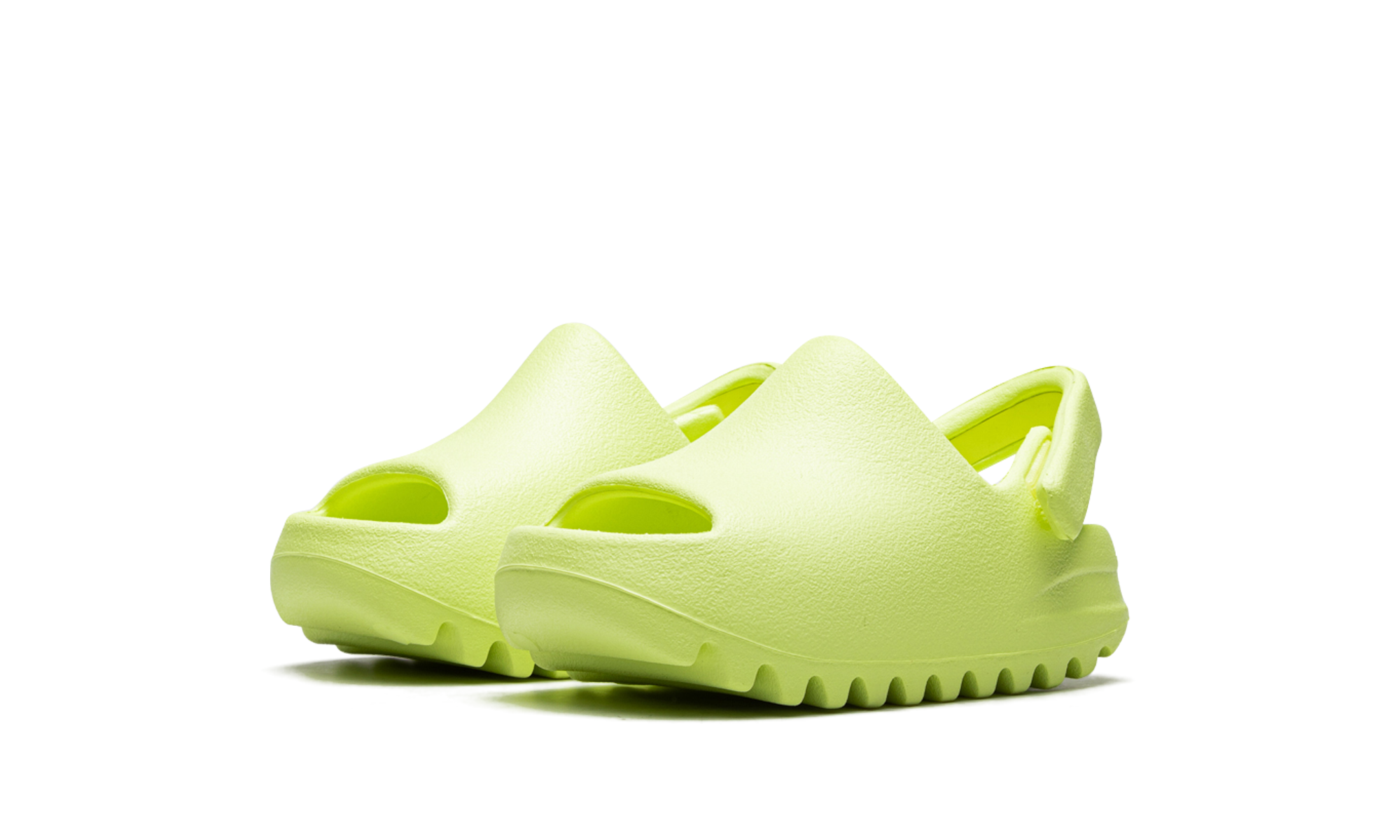 Yeezy Slide Glow Green 2022 (Infants) 3