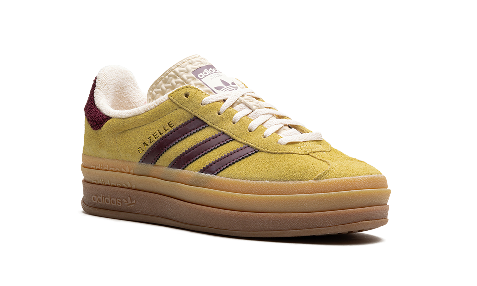 Adidas Gazelle Bold Almost Yellow 2