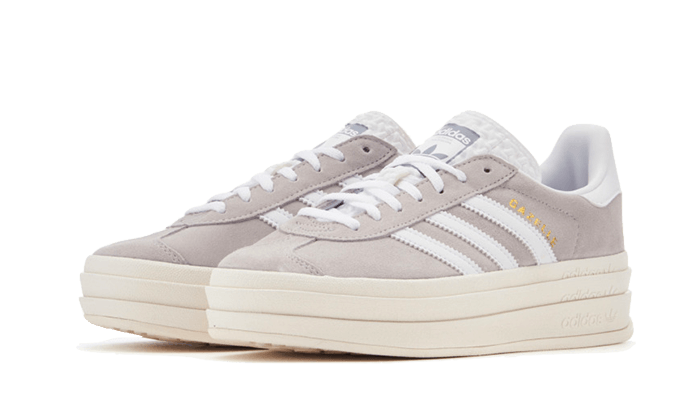 Adidas Gazelle Bold Gray White 2