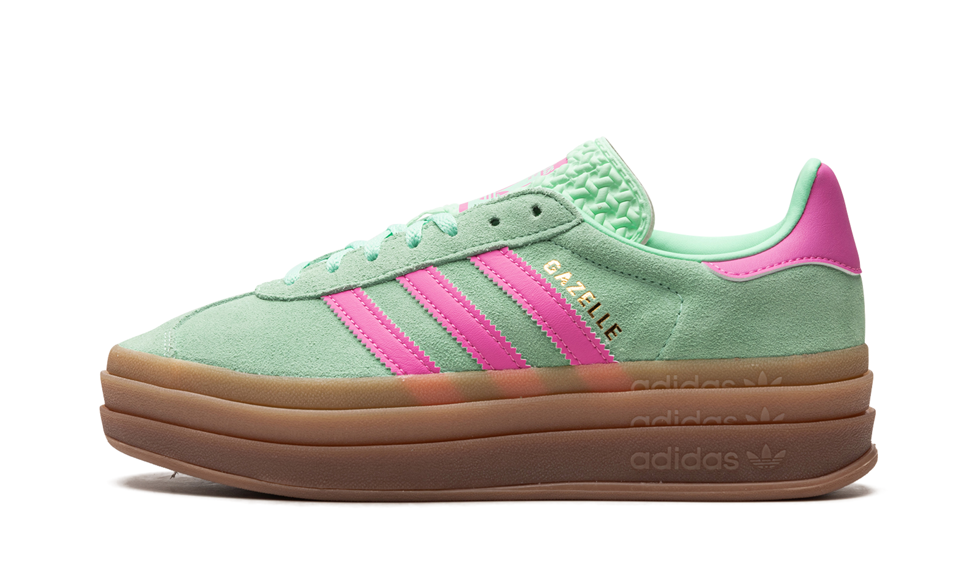 Adidas Gazelle Bold Pulse mint Pink 1