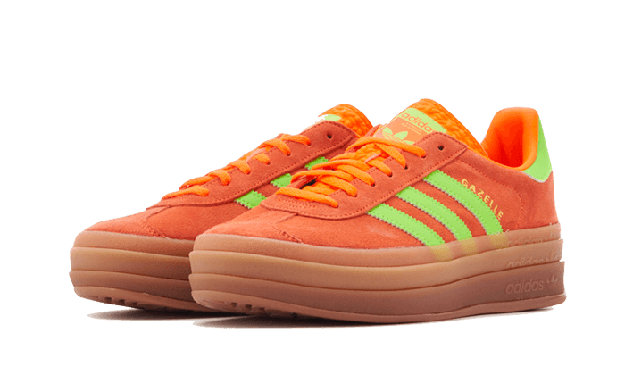 Adidas Gazelle Bold Solar Orange Solar Green 2