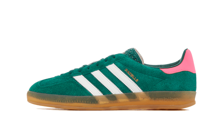 Adidas Gazelle Indoor collegiate Green Lucid Pink 1