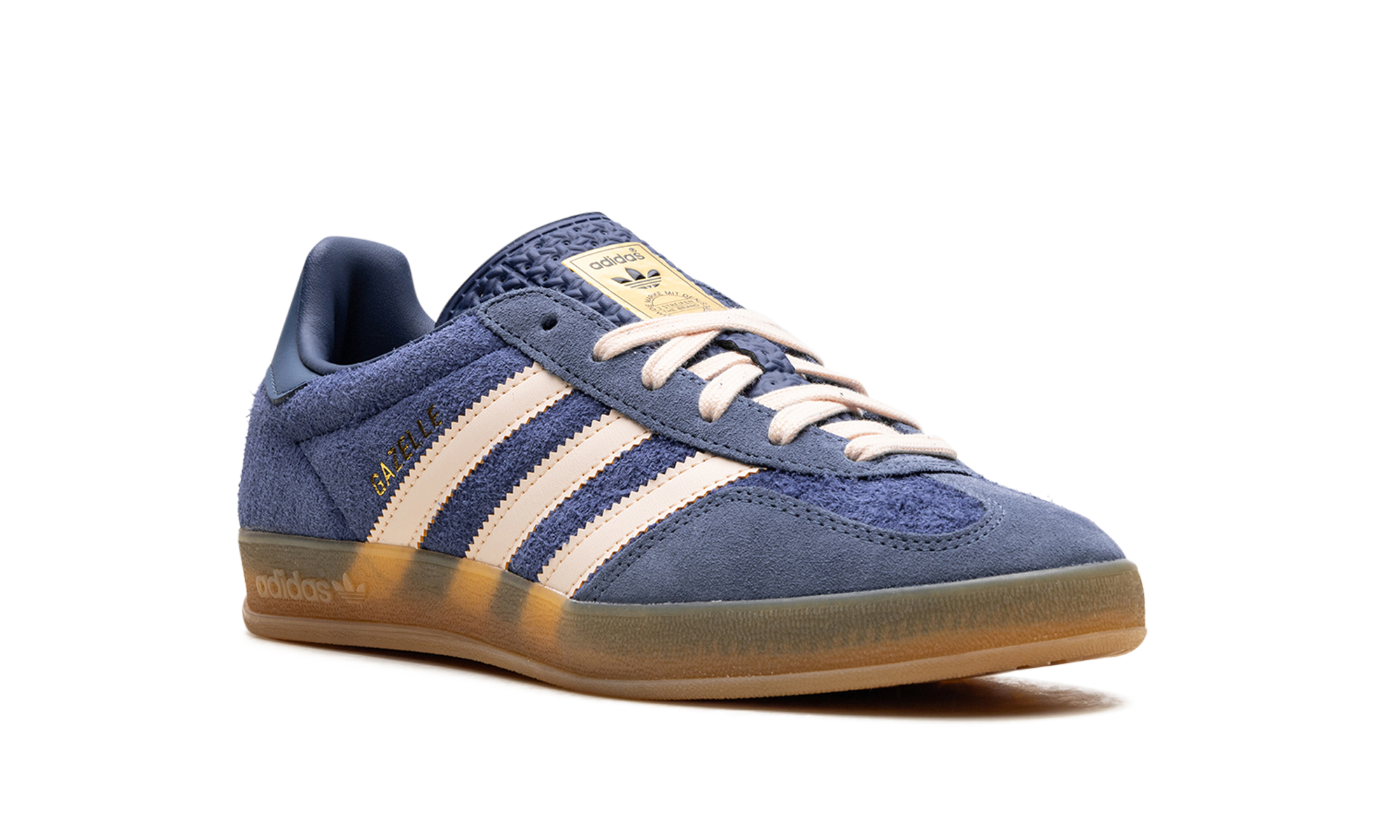 Adidas Gazelle Indoor Dark Blue Bliss Orange 2