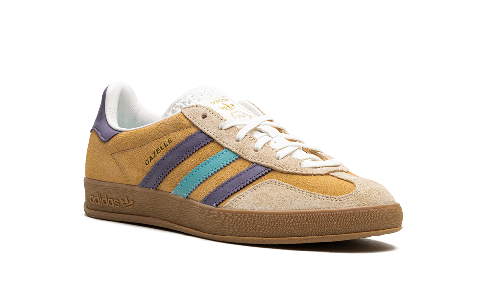 Adidas Gazelle Indoor Glow Orange Shadow Purple 2
