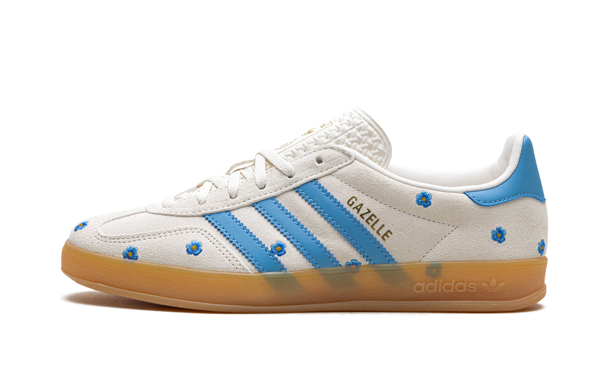 Adidas Gazelle Indoor Light Blue Floral 2