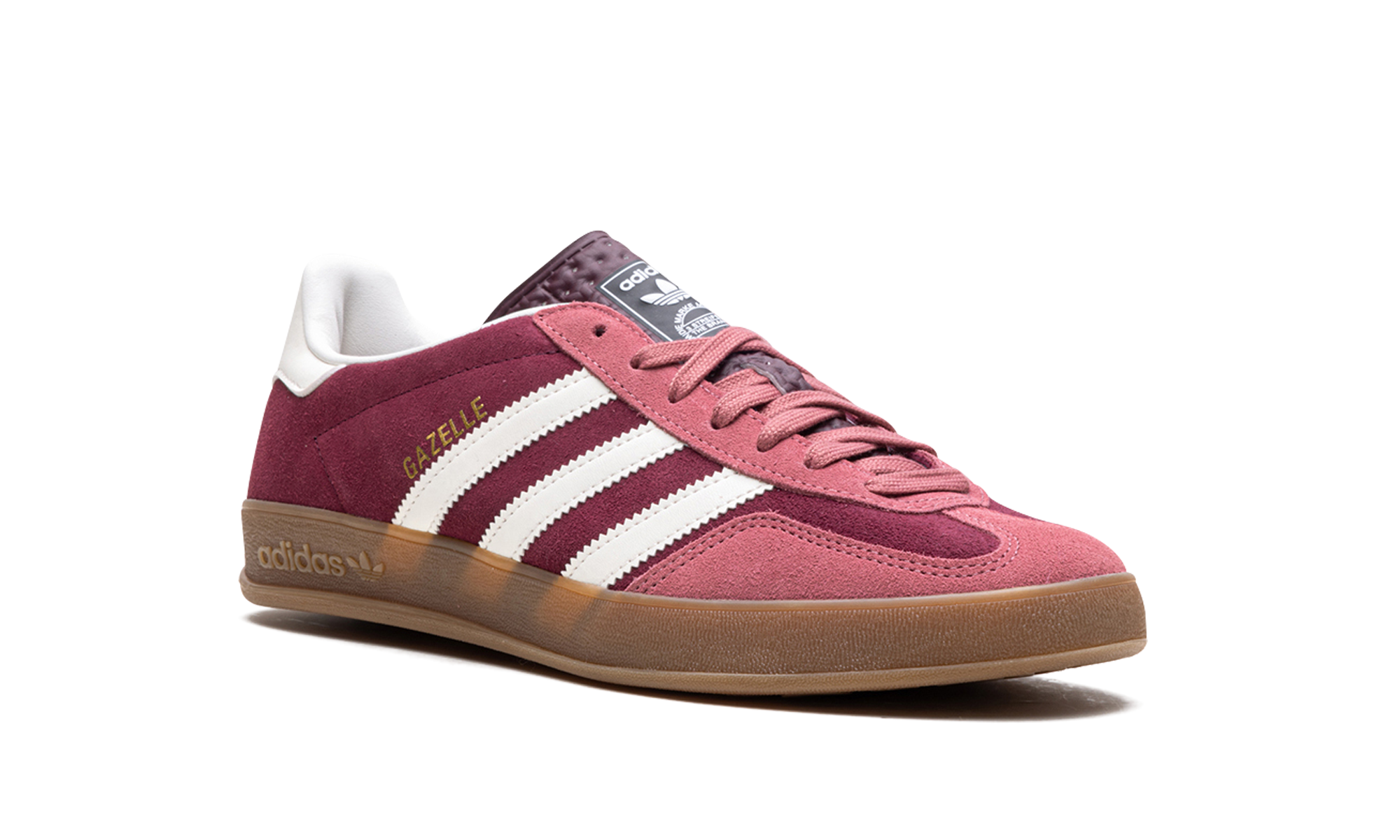 Adidas Gazelle Indoor Maroon Preloved Crimson 2
