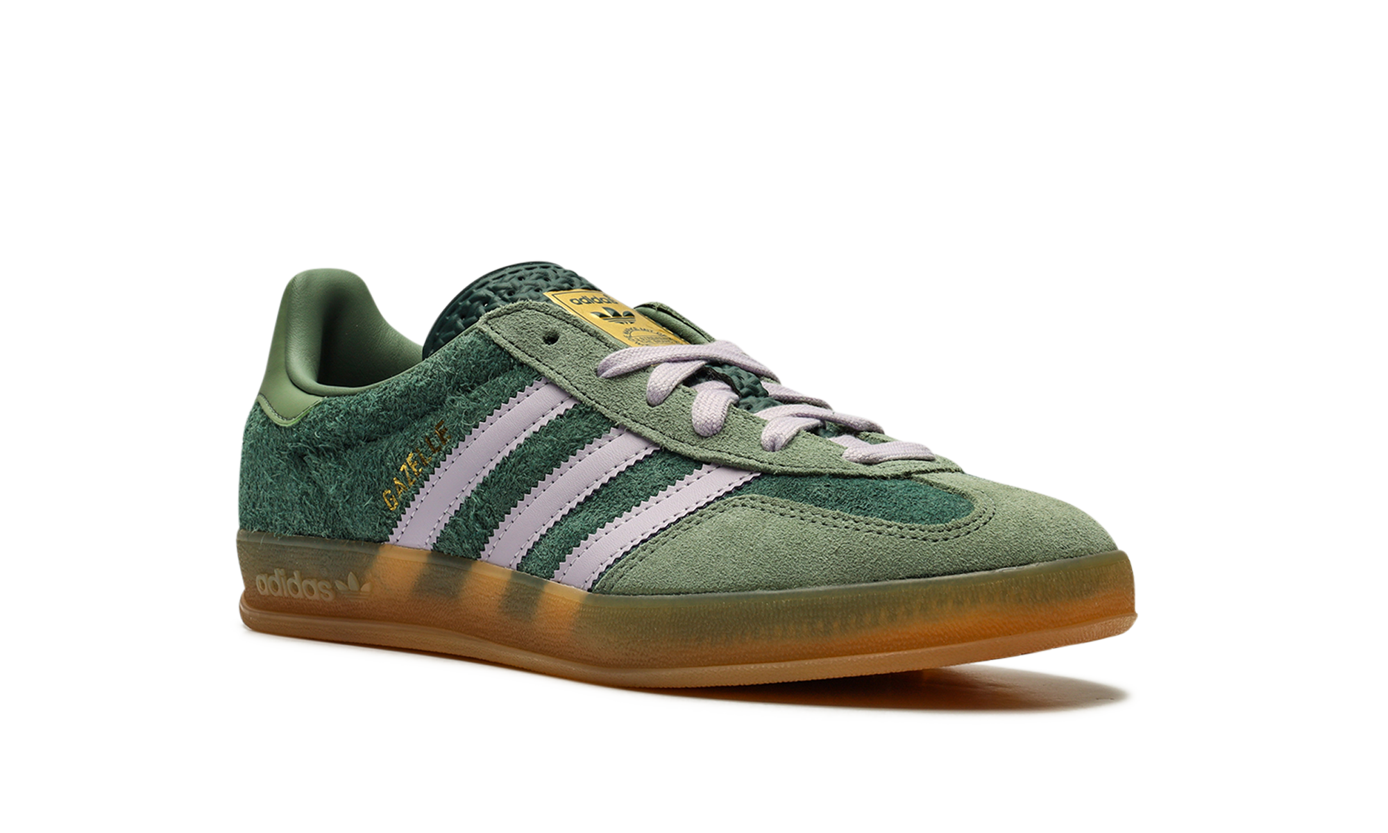 Adidas Gazelle Indoor mineral Green Silver 2