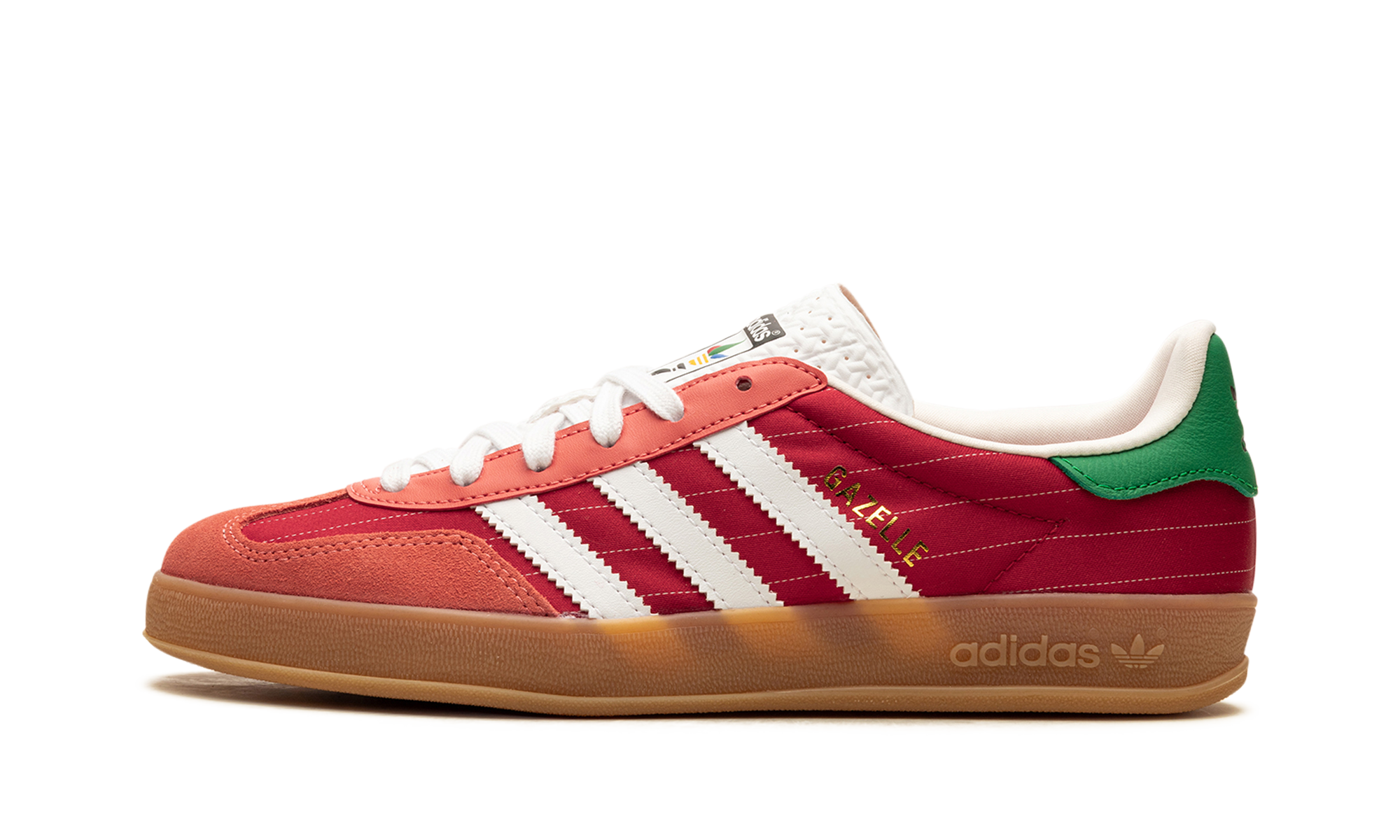 Adidas Gazelle Indoor Olympic Pack Better Scarlet 1