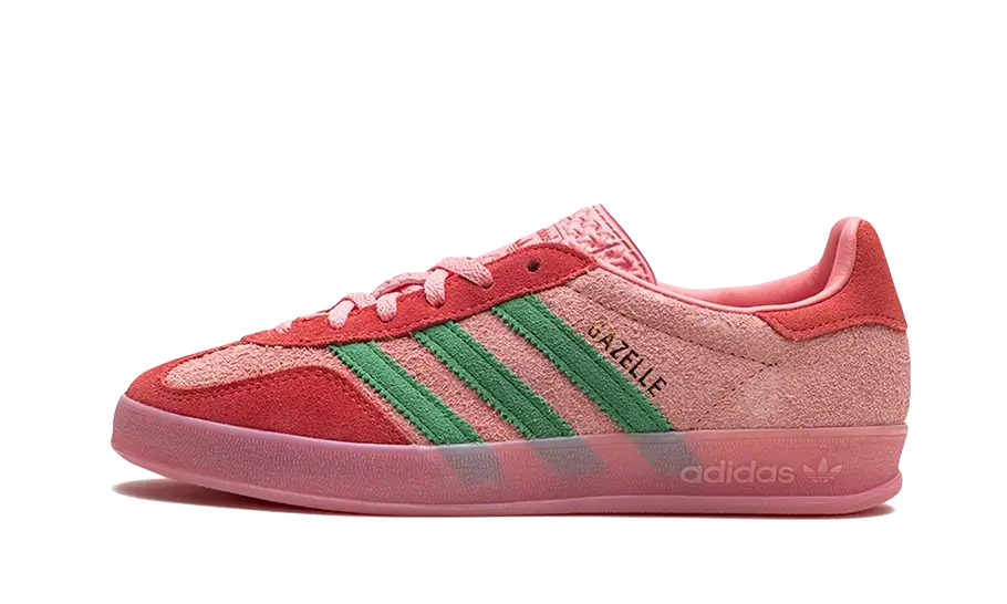 Adidas Gazelle Indoor Semi Pink Spark Preloved Scarlet 1