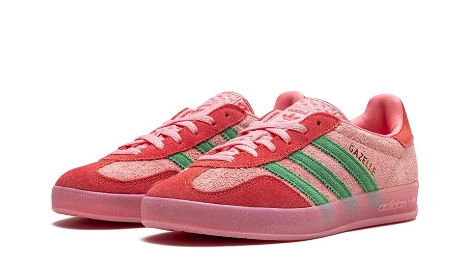 Adidas Gazelle Indoor Semi Pink Spark Preloved Scarlet 2