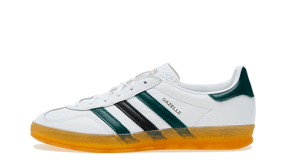Adidas Gazelle Indoor White Collegiate Green 1