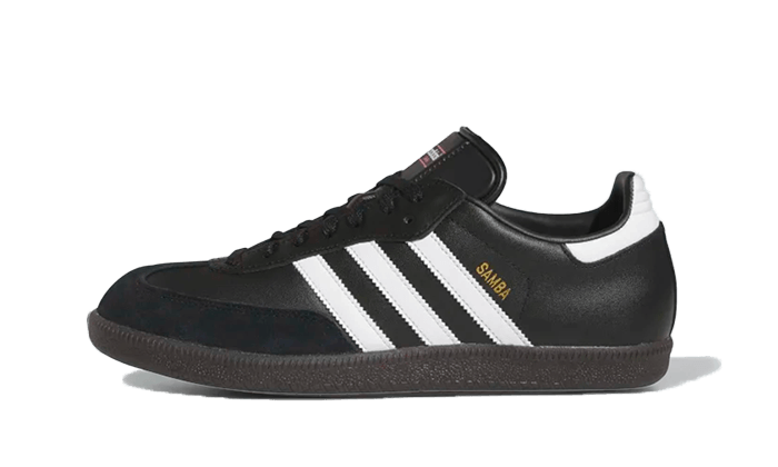 Adidas Samba Leather Black White 1