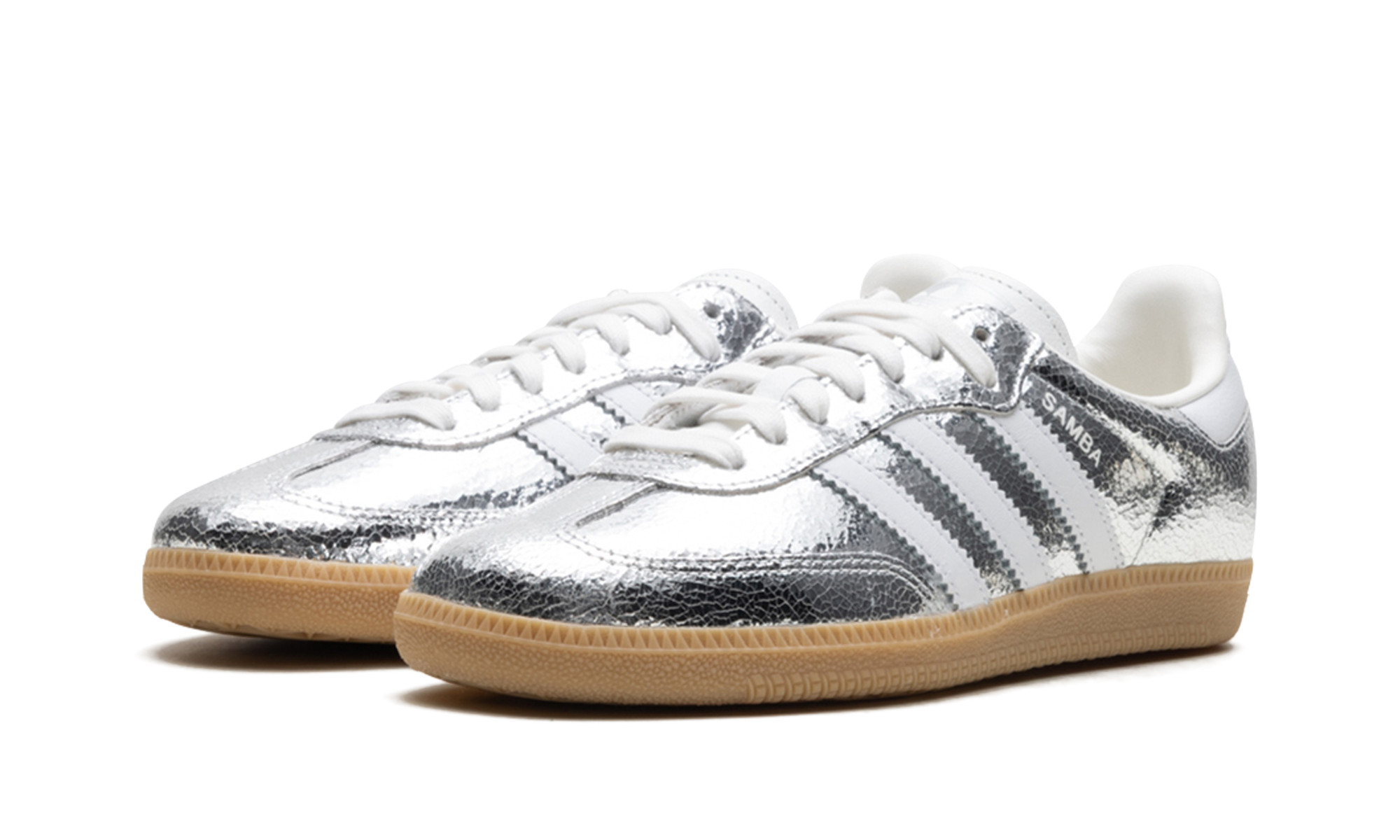 Adidas Samba Metallic Cracked Leather 10