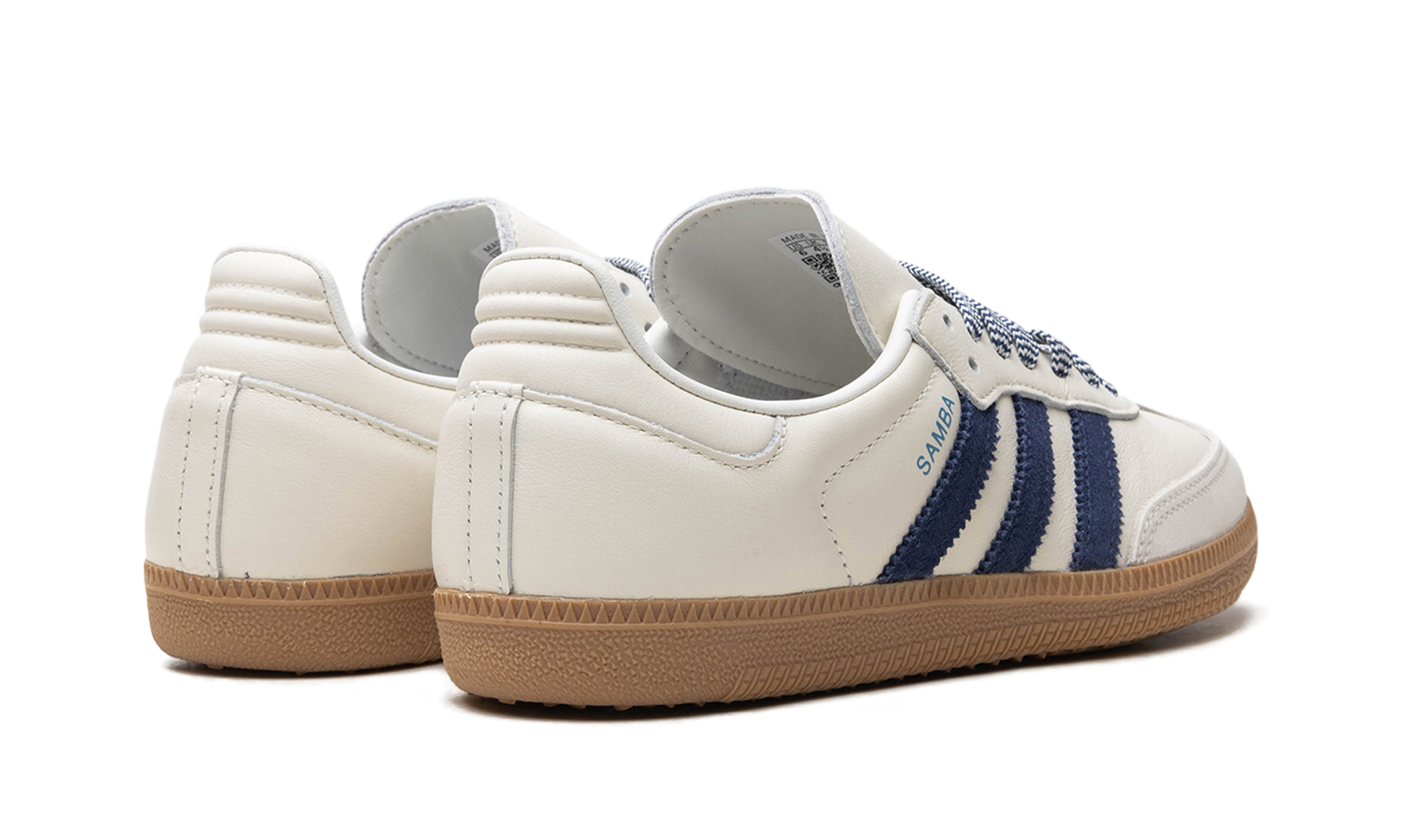 Adidas Samba Off White Dark Blue (W) 4