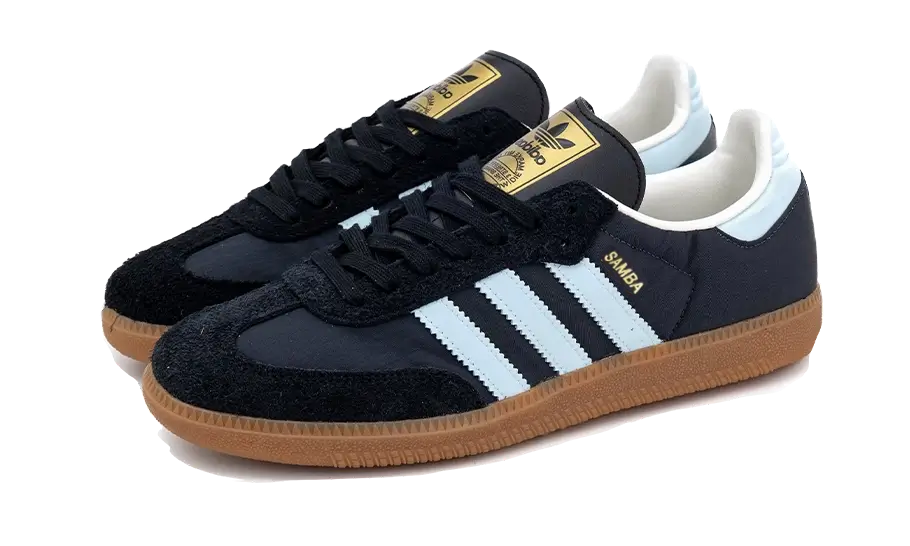 Adidas Samba OG Carbon Almost Blue Gum 2