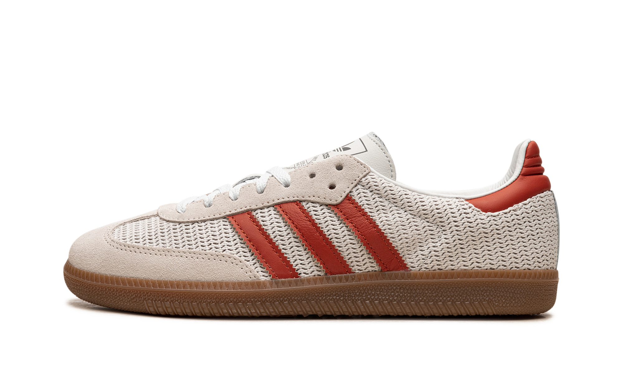 Adidas Samba OG Crystal White Preloved Red 1