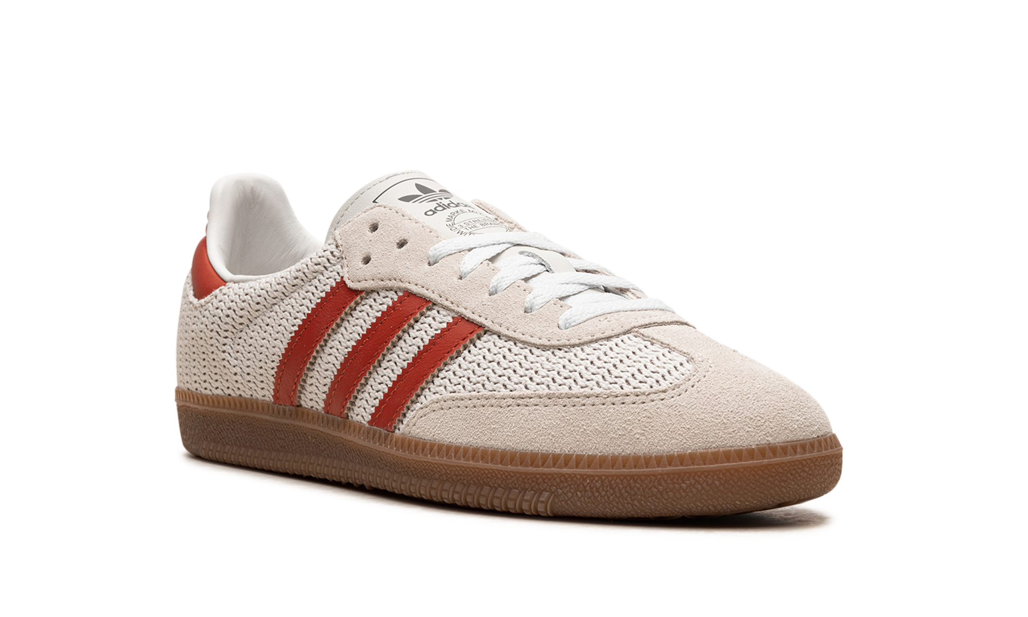 Adidas Samba OG Crystal White Preloved Red 2