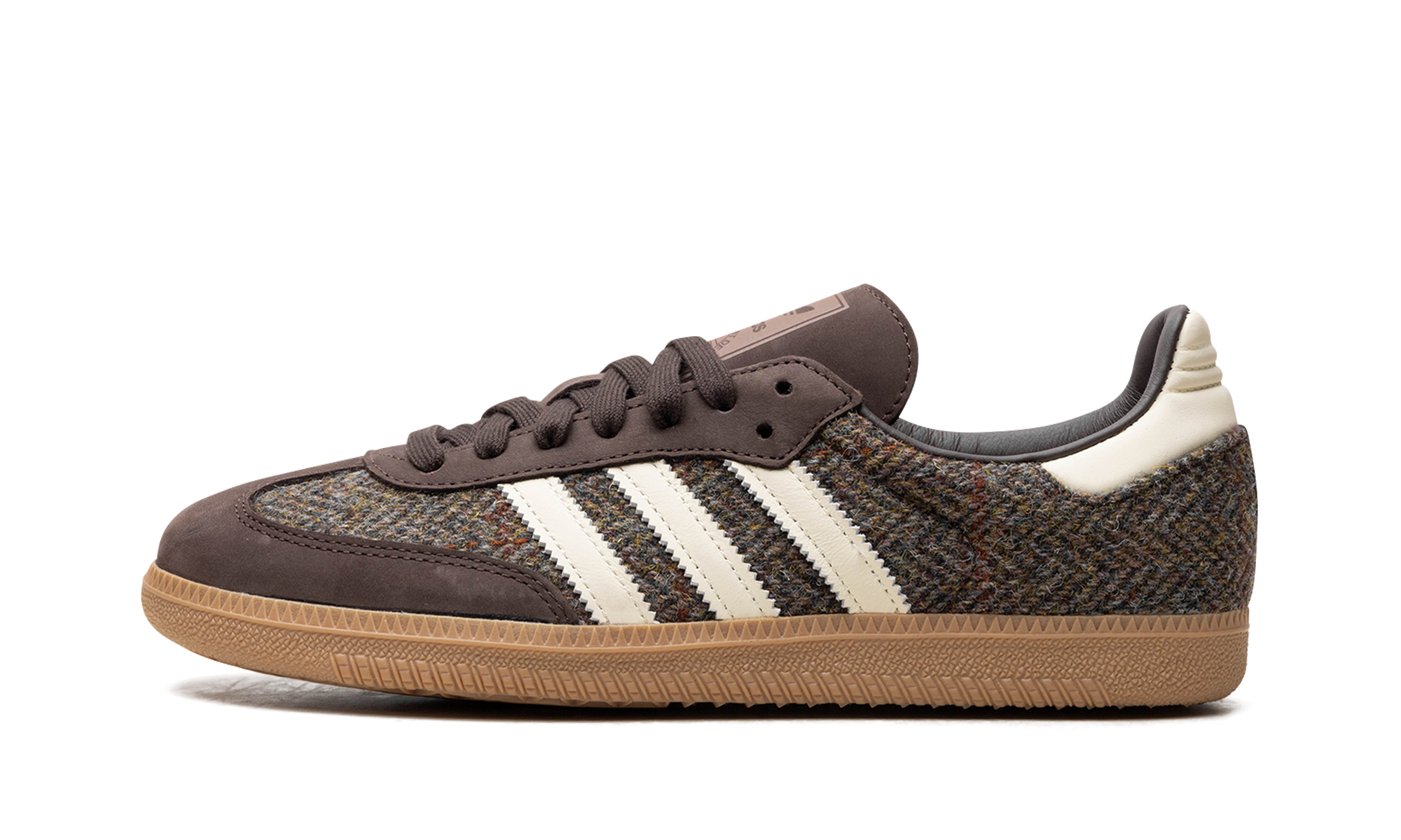 Adidas Samba OG Dark Brown Tweed 1