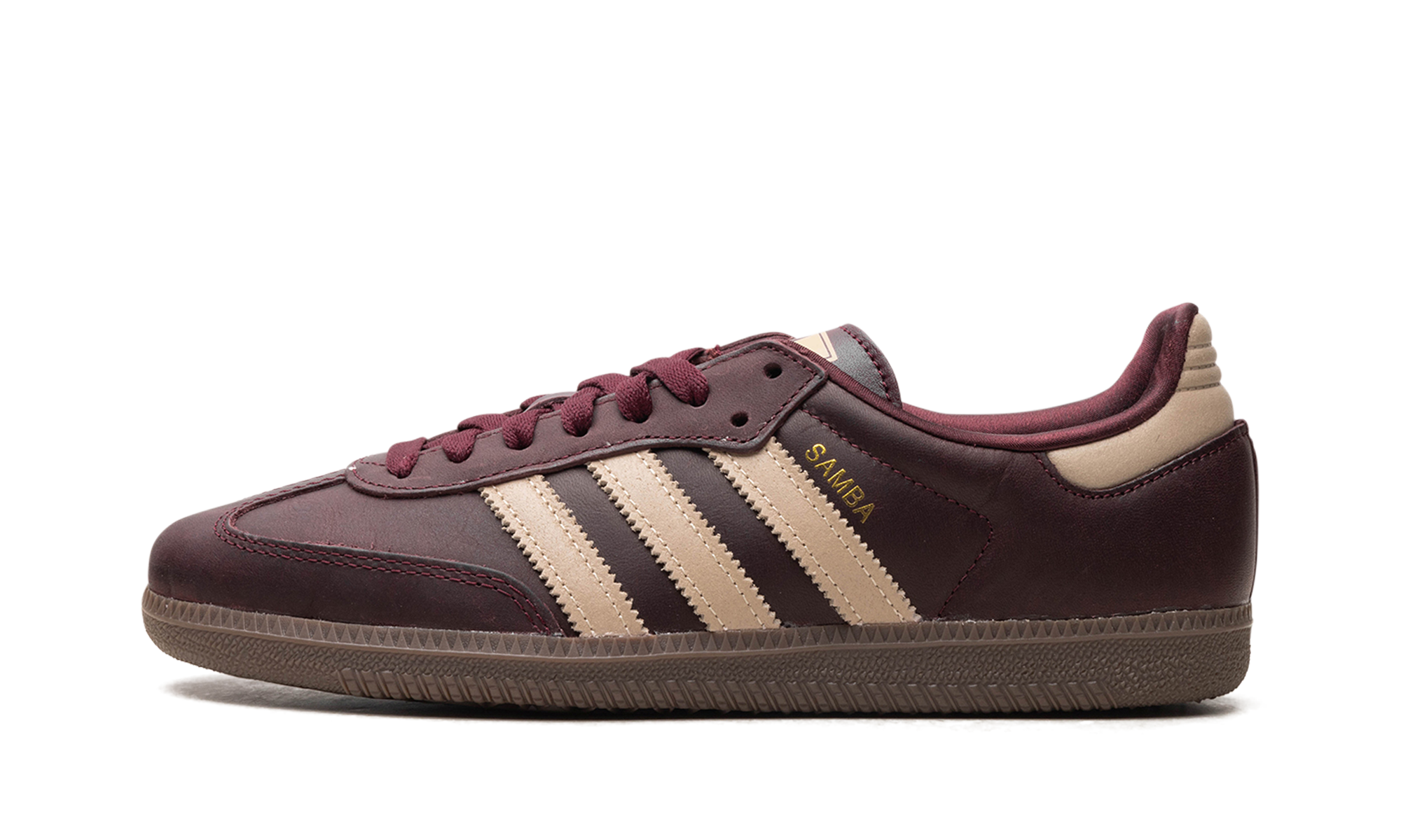Adidas Samba OG Maroon Crystal Sand (W) 1