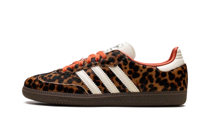 Adidas Samba OG Preloved Red Leopard 1