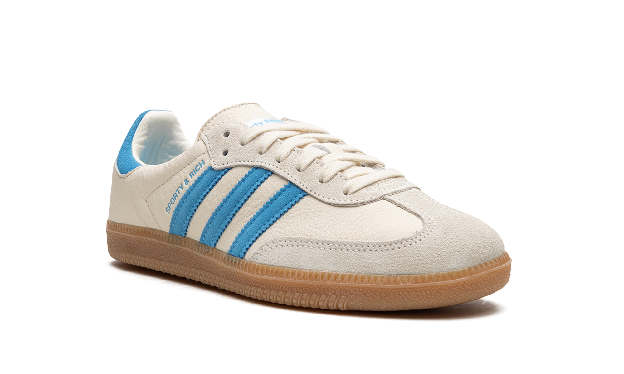 Adidas Samba OG x Sporty & Rich Cream Blue 2