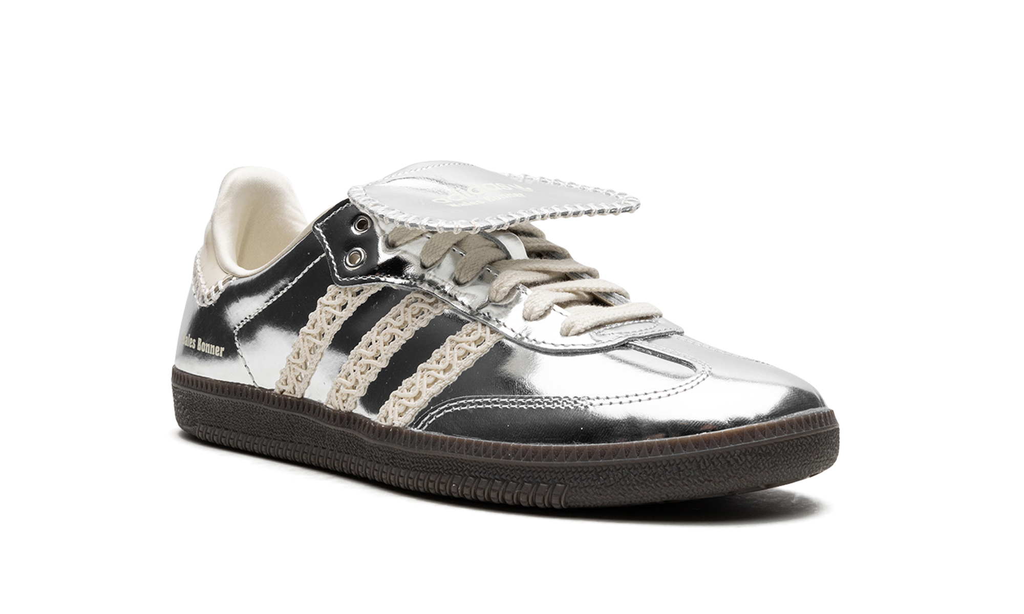 Adidas Samba x Wales Bonner Metallic Silver 2