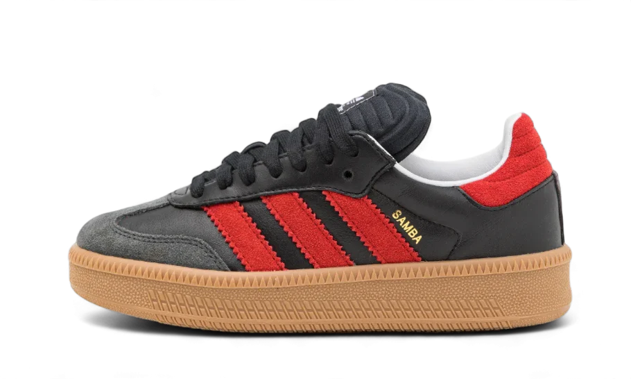 Adidas Samba XLG Core Black Better Scarlet 1