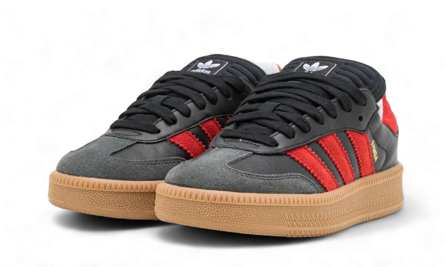 Adidas Samba XLG Core Black Better Scarlet 2