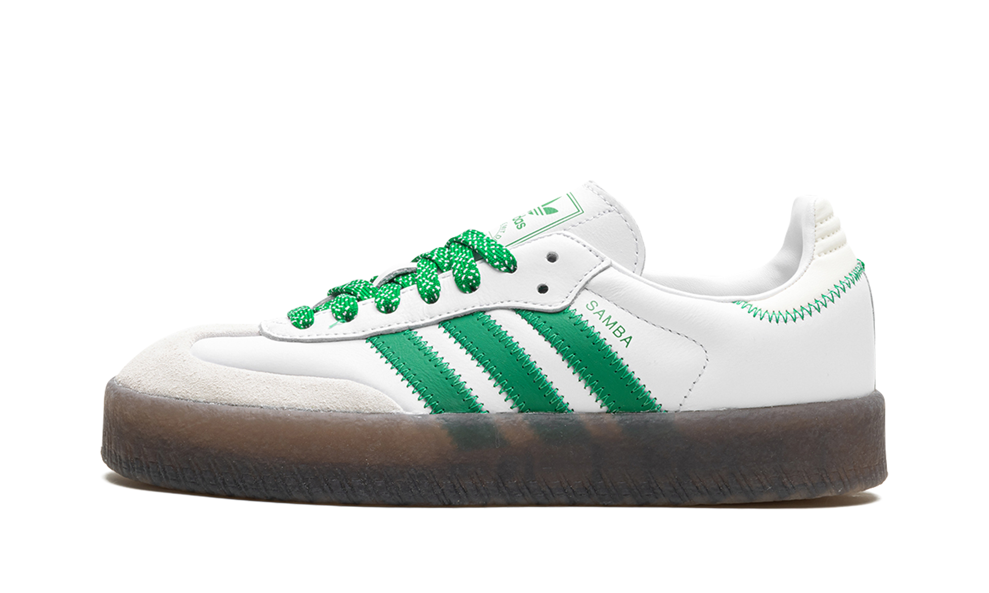 Adidas Sambae Cloud White Green 5