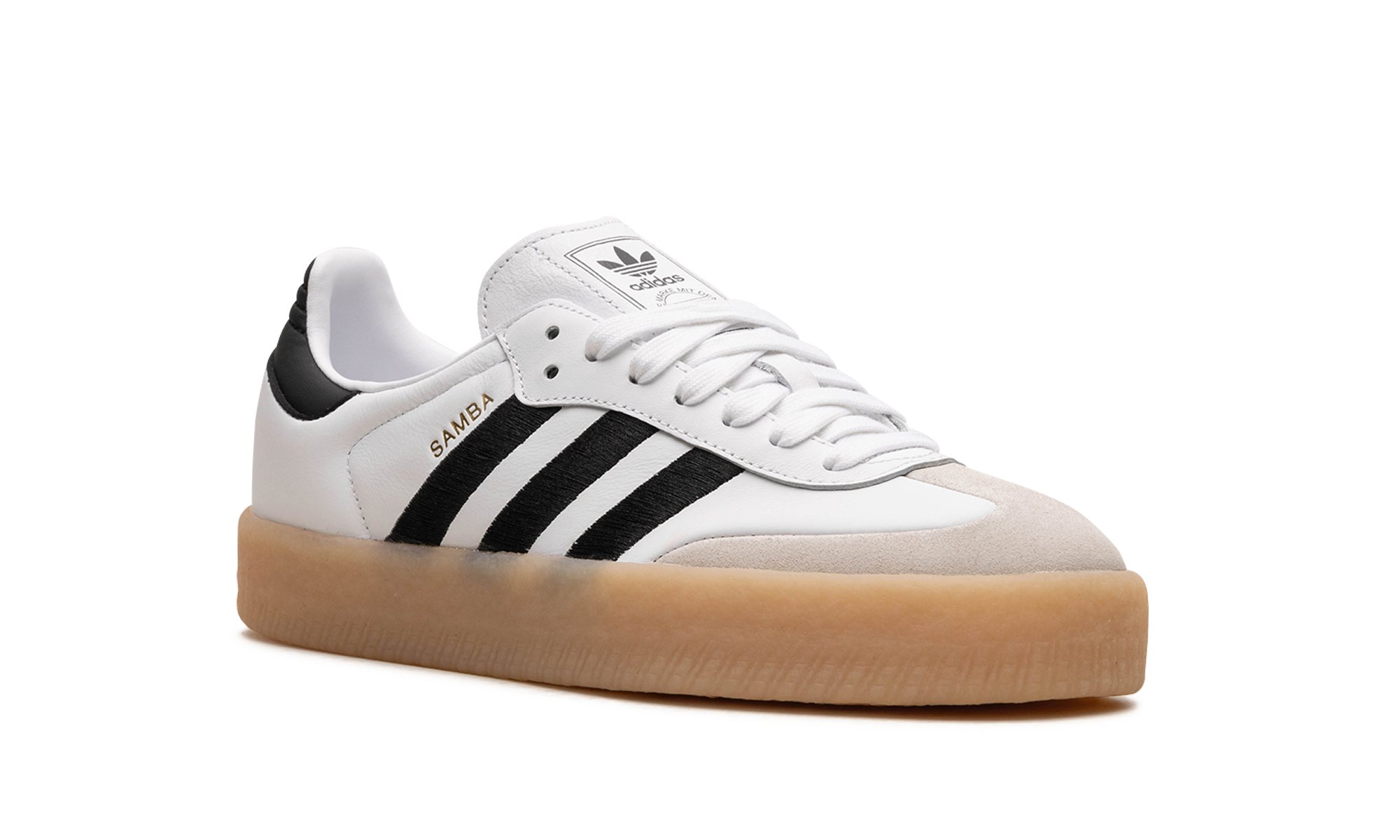 Adidas Sambae White Black Gum 2