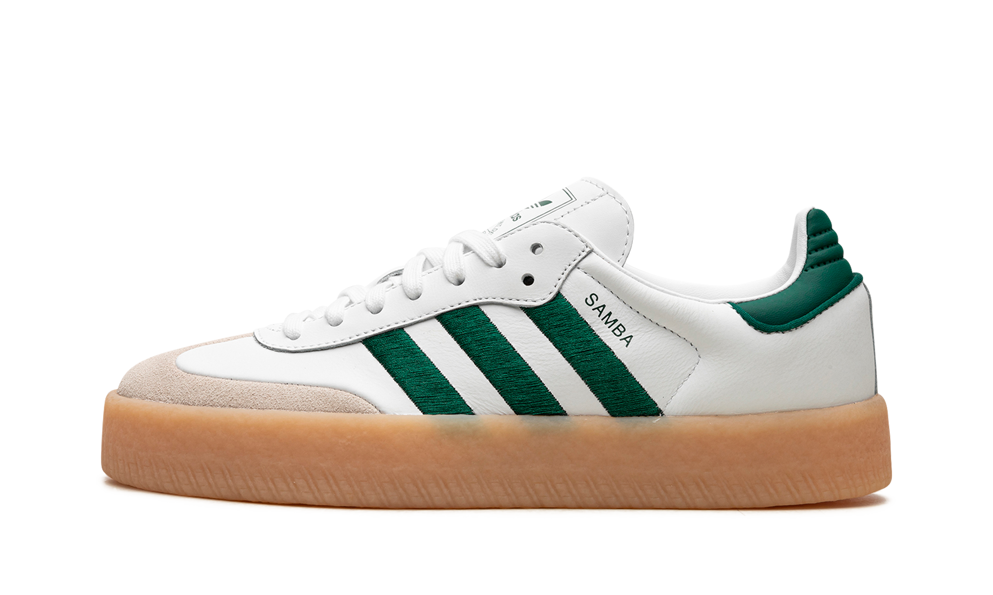 Adidas Sambae White Collegiate Green Gum (W) 1