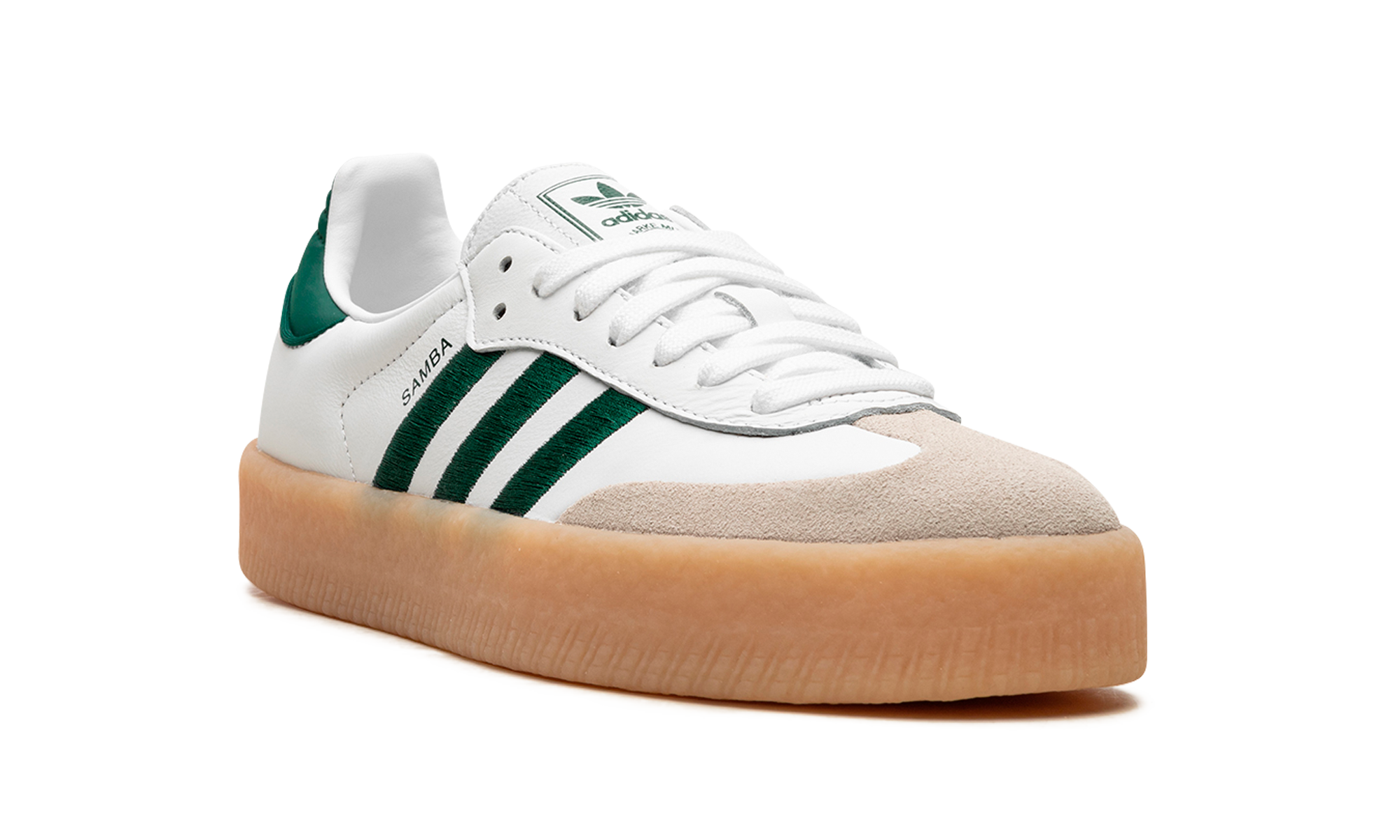 Adidas Sambae White Collegiate Green Gum (W) 2