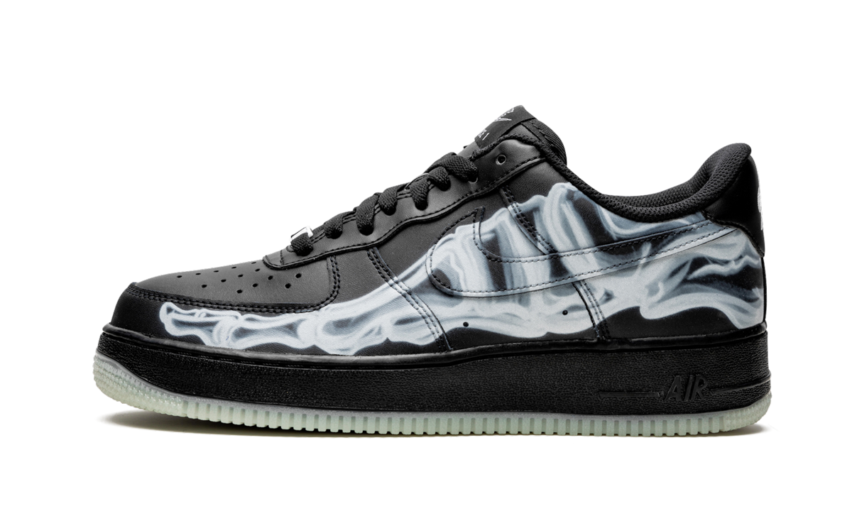 Air Force 1 Low Black Skeleton 1