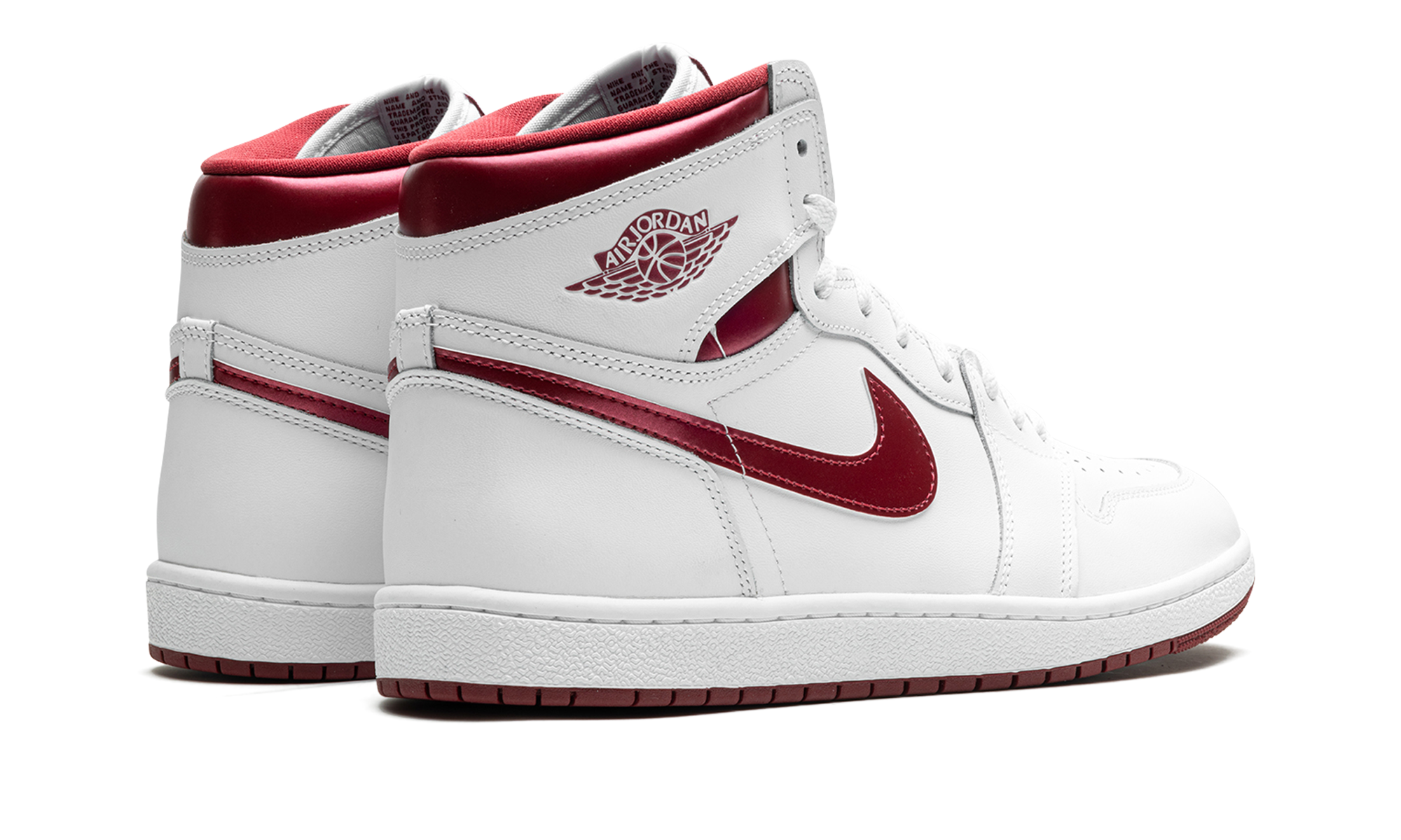 Air Jordan 1 High '85 metallic Burgundy 4