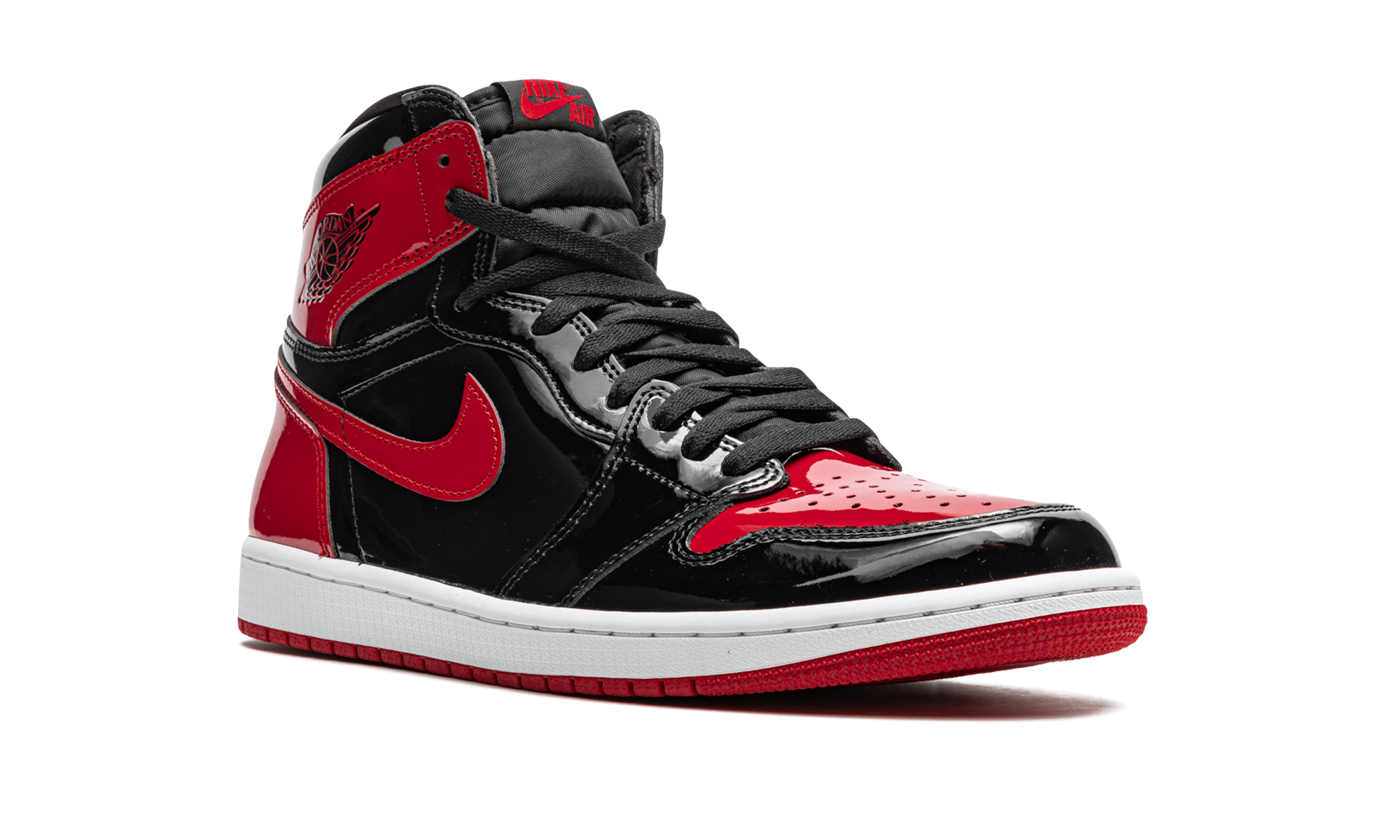 Air Jordan 1 High OG Patent Bred 7